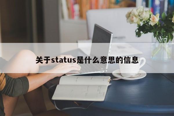 关于status是什么意思的信息