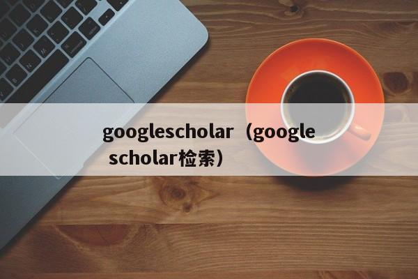 googlescholar（google scholar检索）